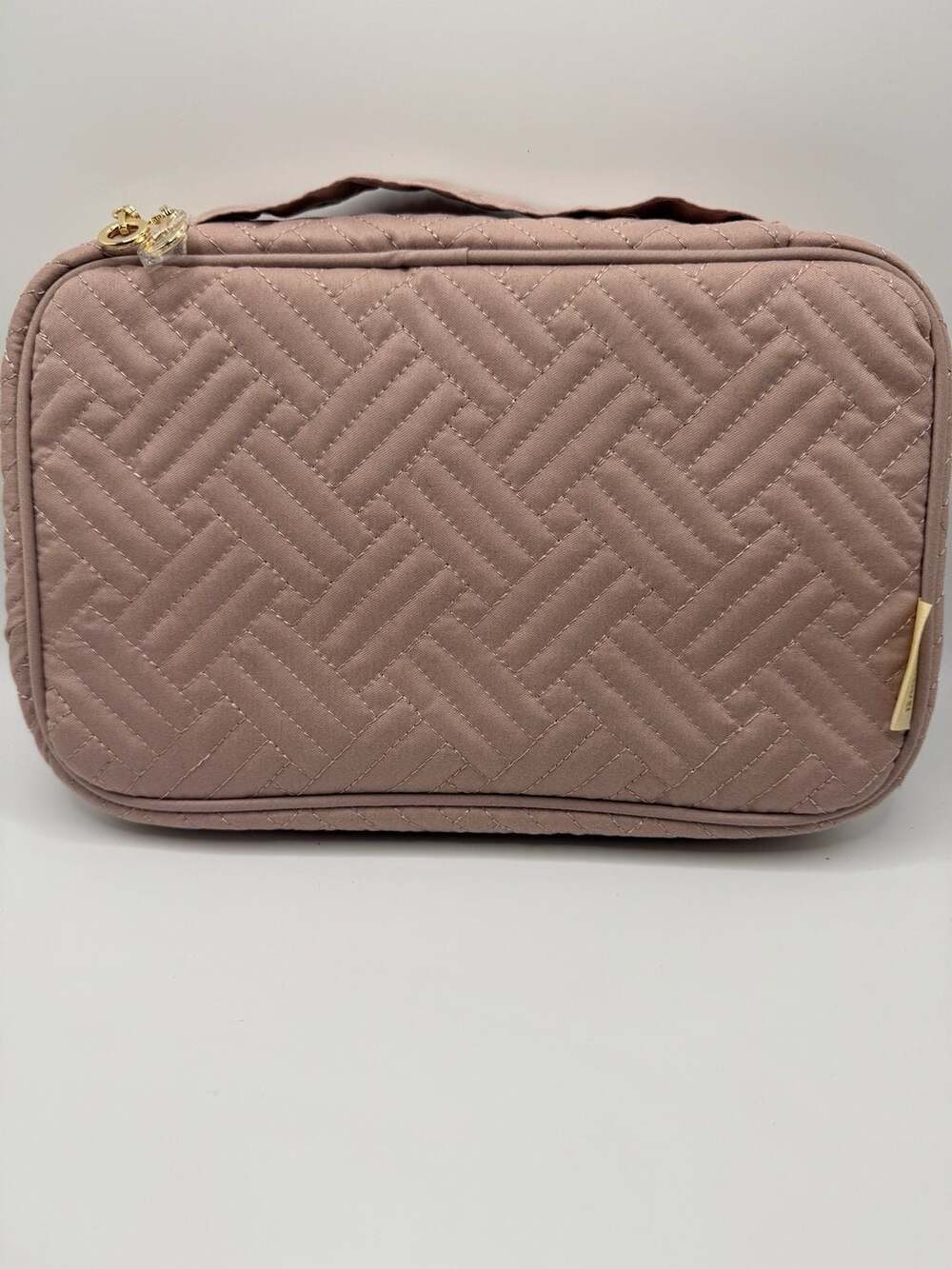 BAGSMART Quilted Travel Jewelry Organizer Case